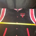 Starter NBA Chicago Bulls Black Label Jacket Black Red White Mens XXL