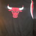 Starter NBA Chicago Bulls Black Label Jacket Black Red White Mens XXL