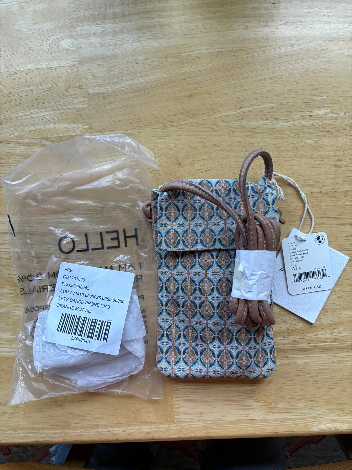 Free People phone crossbody