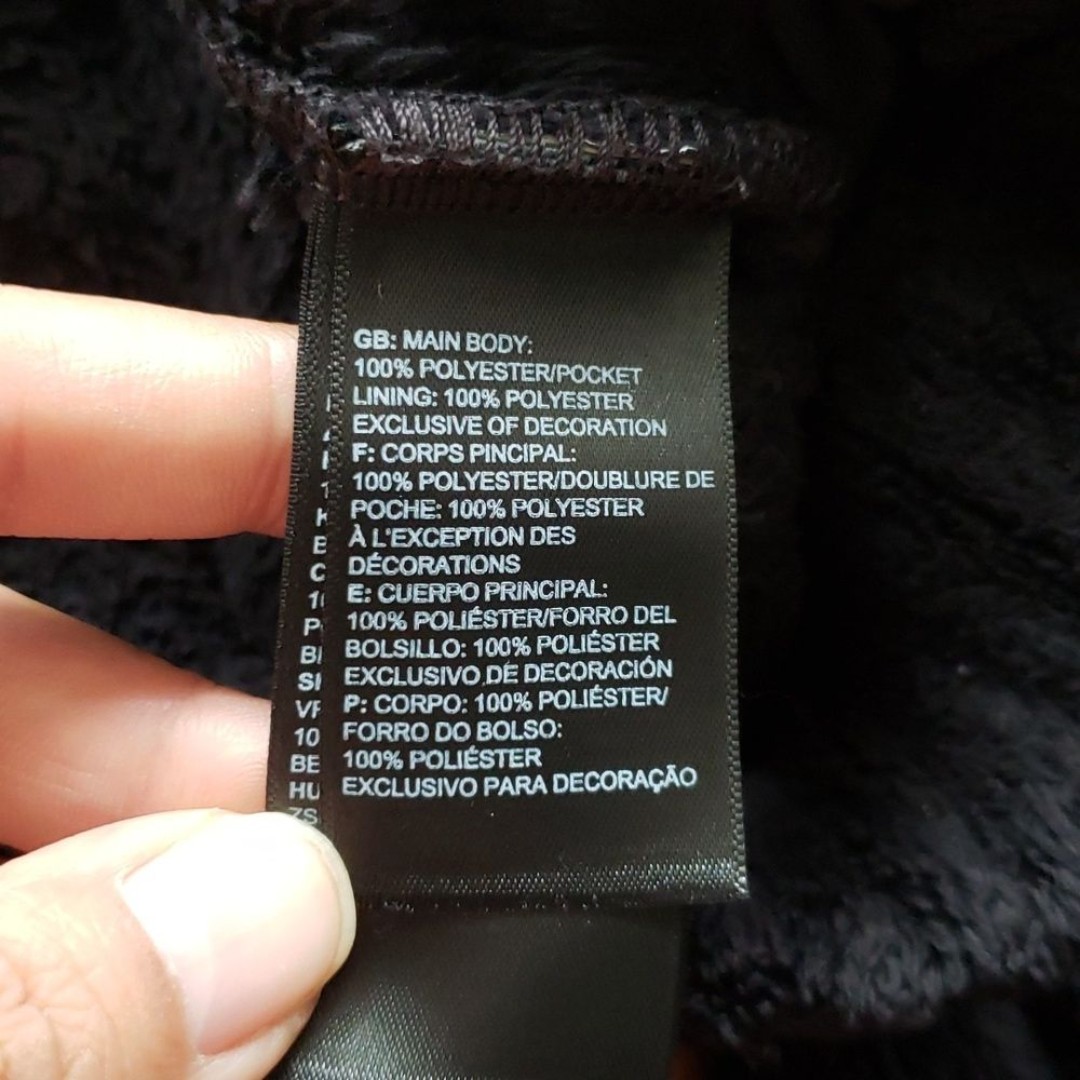 Northface girls fleece M - detail