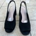 Loeffler Randall Black Leather Shoes