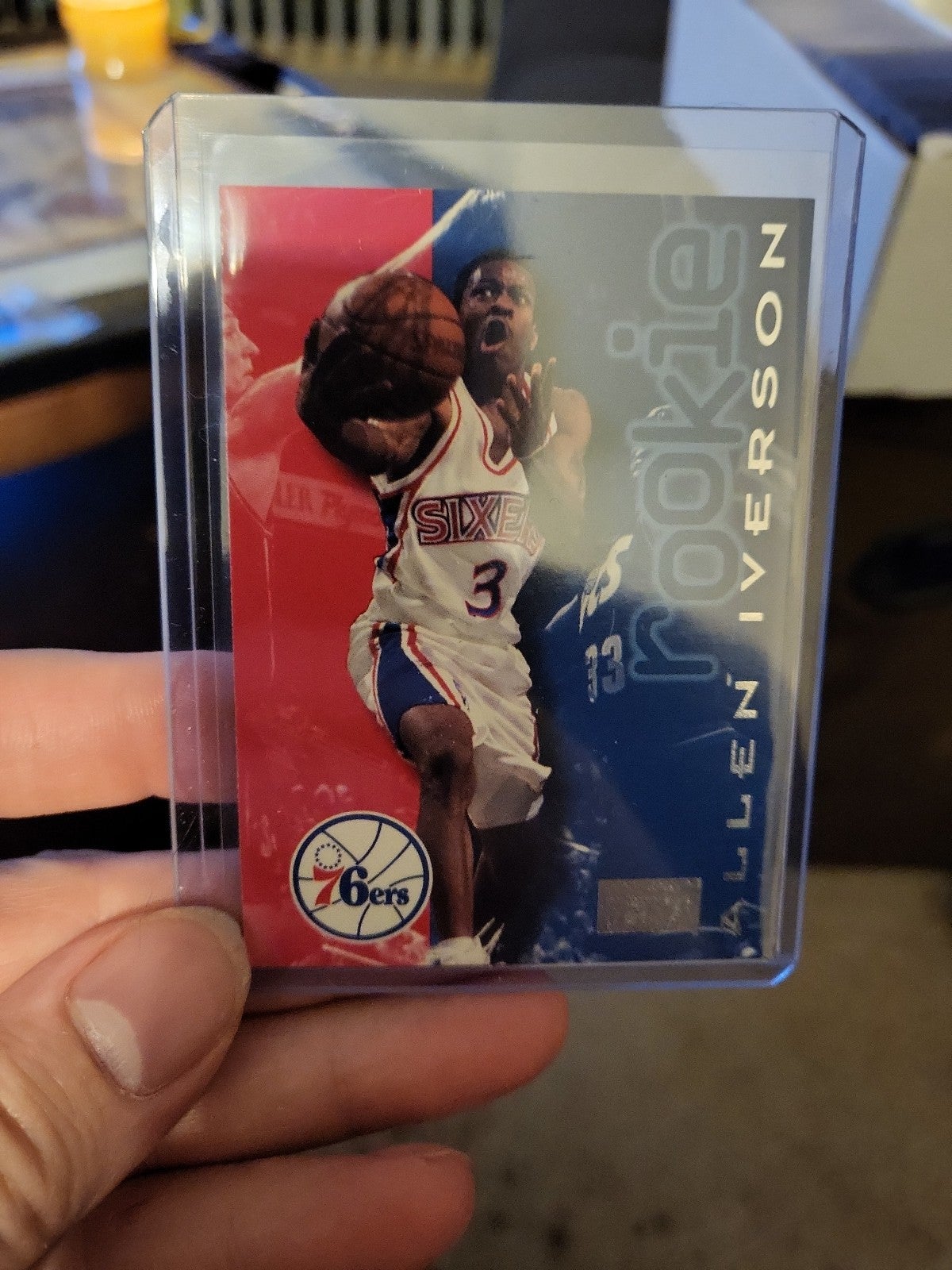 Allen Iverson Rookie skybox MINT