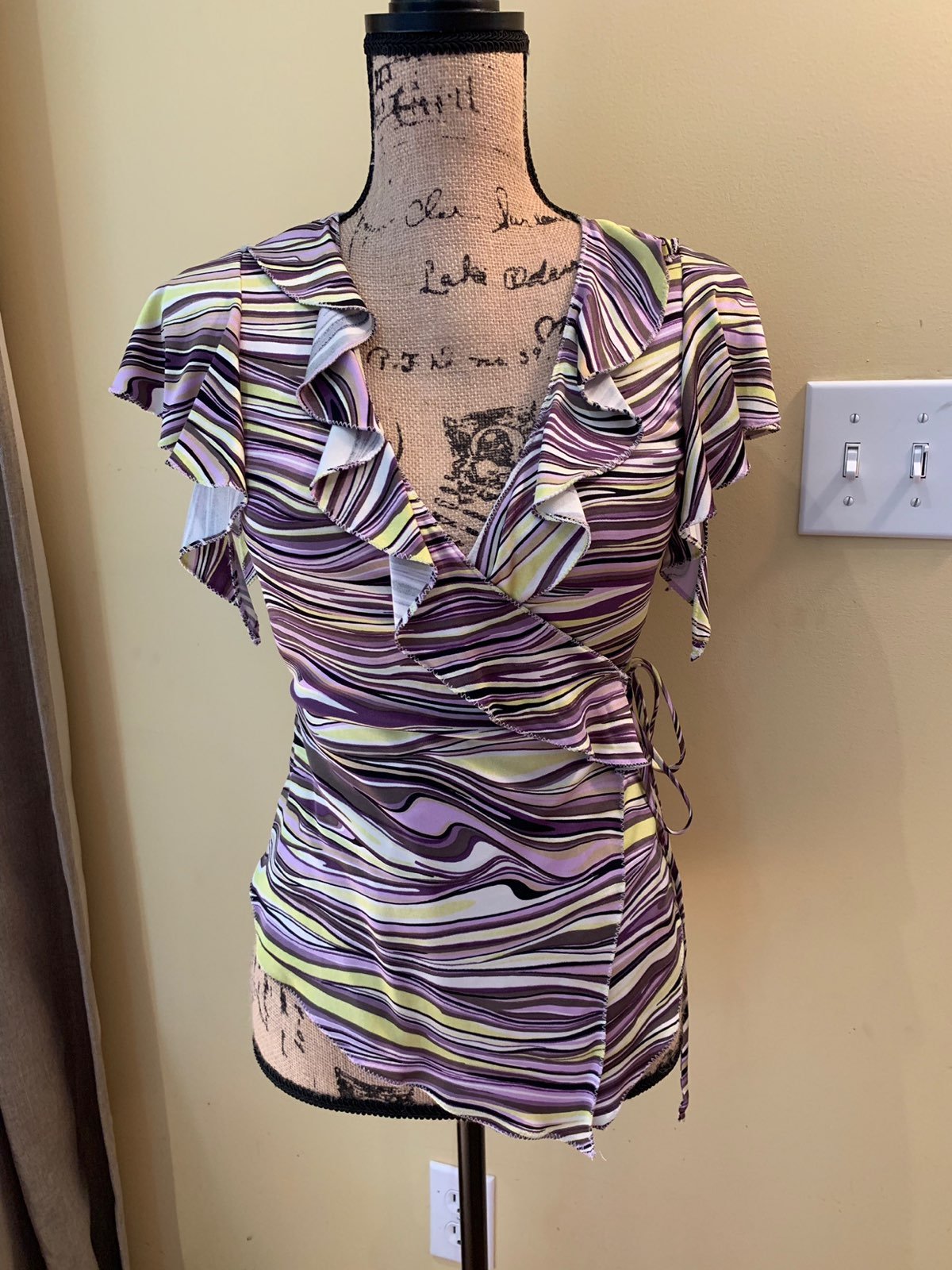 Poleci Wrap Blouse