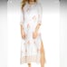 NEW Roberta Roller Rabbit Borem Border Maxi Dress 228 Kurta Caftan boho XS