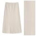 NWT. Massimo Dutti Ecru Wool Blend A-Line Maxi Skirt. Size M.