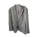 Stacy Adams NWT Men's Grey Single Breasted Suit Jacket Blazer Size 50R