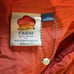 Farm Rio Anthropologie Devore Midi Dress Coral Faux Wrap V-Neck Lace Size XS