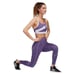 Adidas High Rise 7/8 Length Athletic Training Tights Leggings Purple Size XL NWT