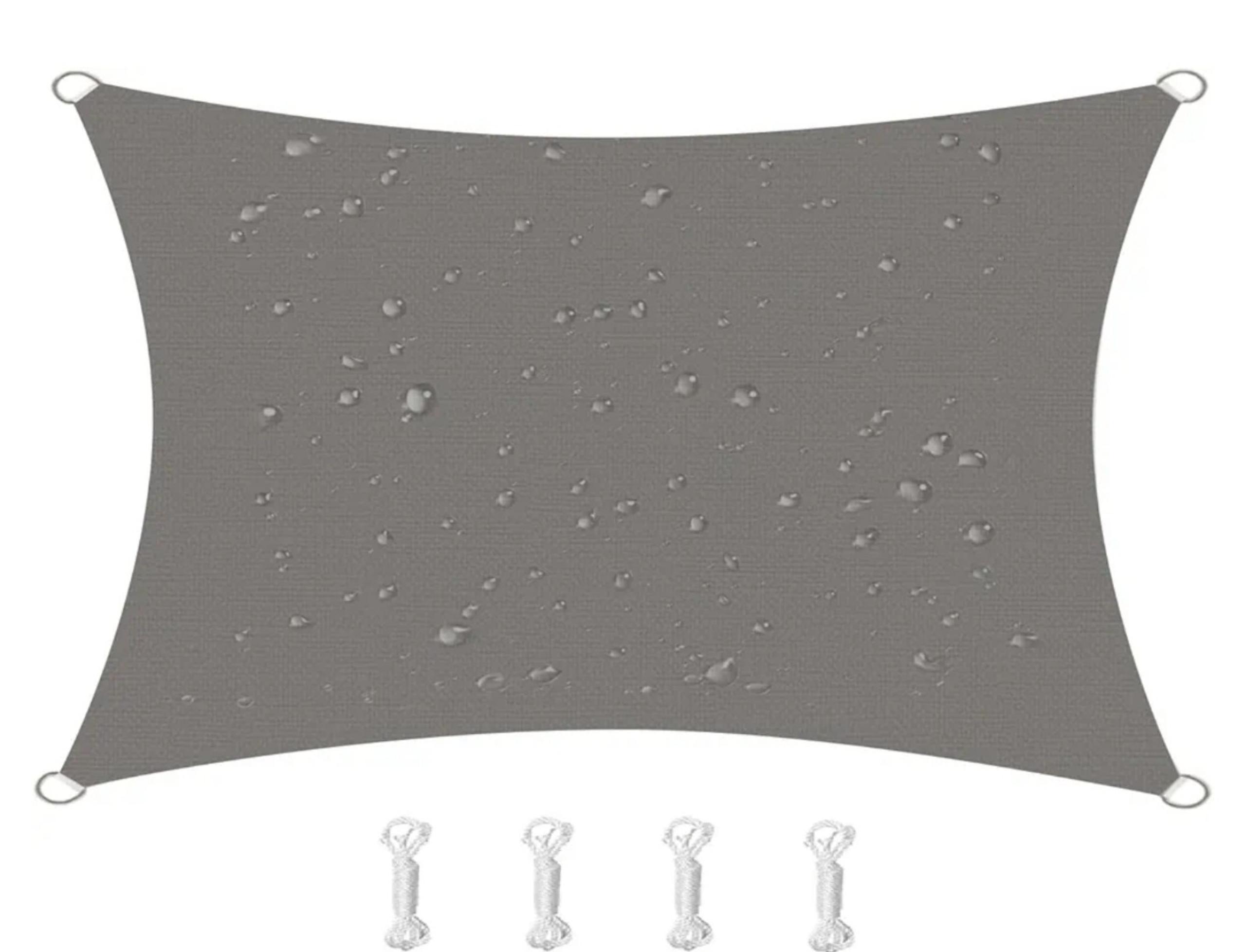 Sun Shade Waterproof Canopy Effectively 95% UV Block 6.5'x10'