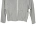 Lululemon 2 Womens Minimal Hoodie Heathered Power Grey *flaw
