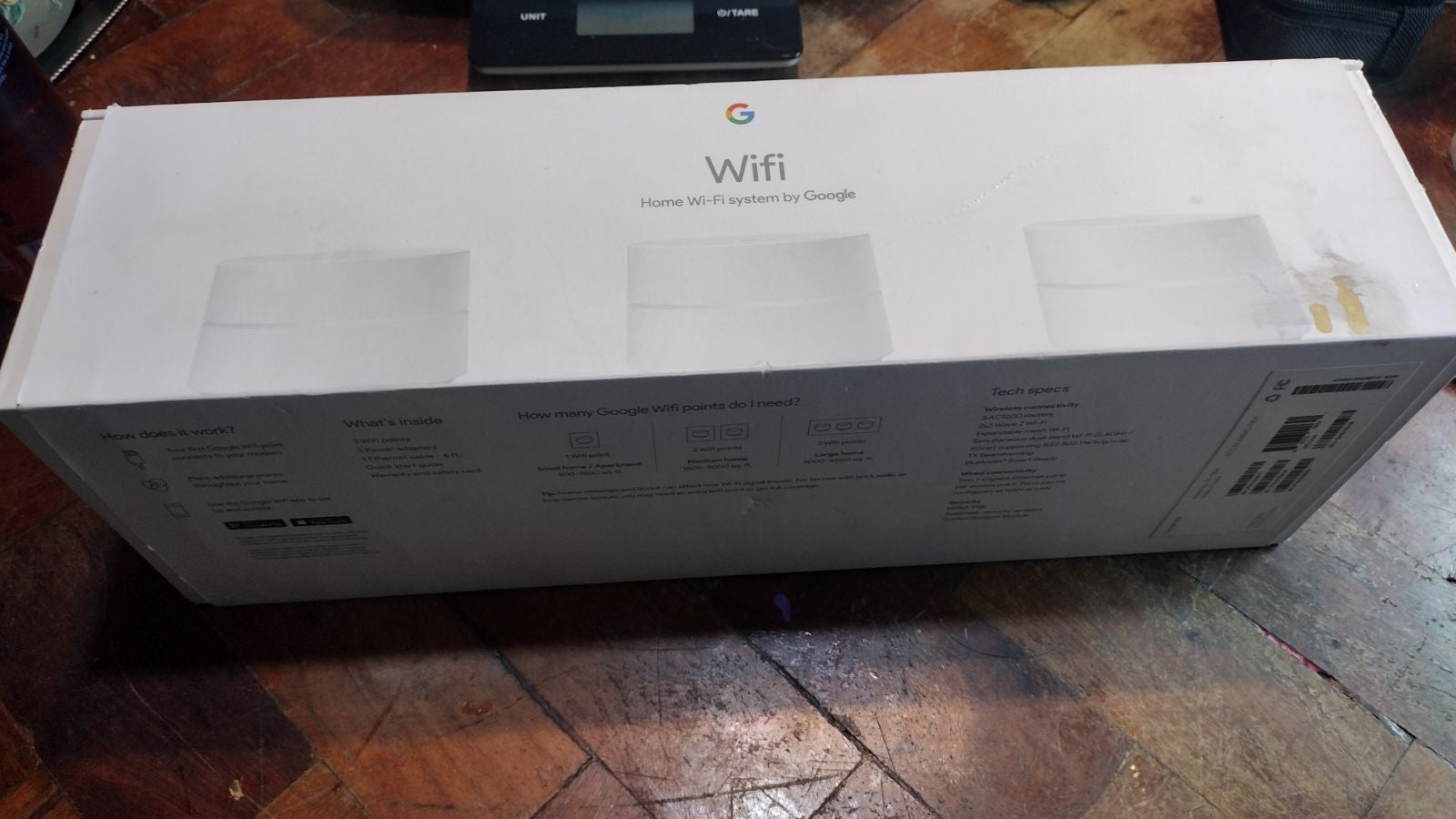 Google Wifi store new in open box never been installed