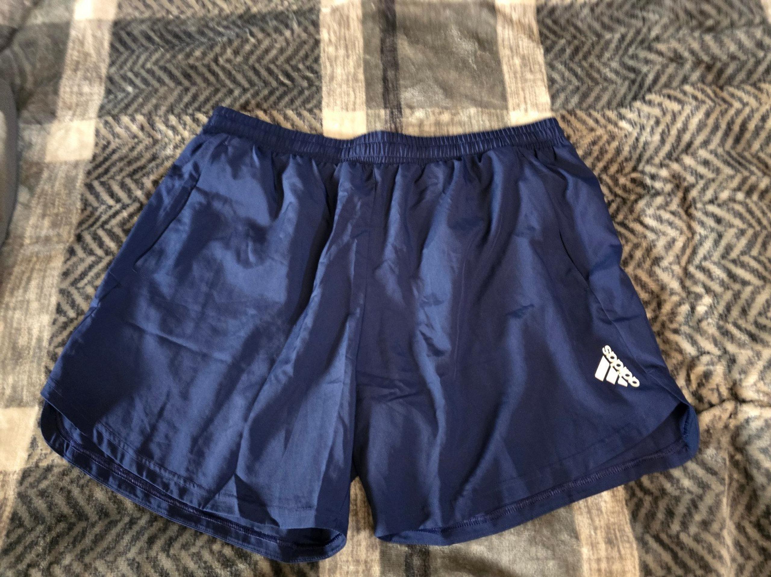 Adidas  Men's Aeroready Elastic Waistband Moisture Absorbing Training Shorts