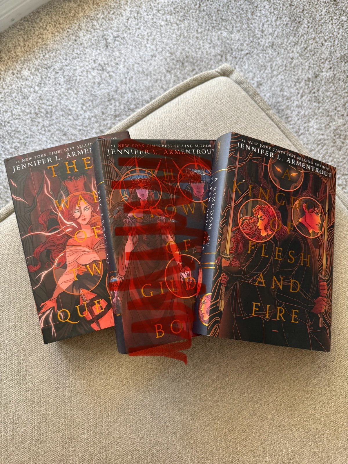 Bookish Box From Blood and Ash (books 2&4 ONLY)