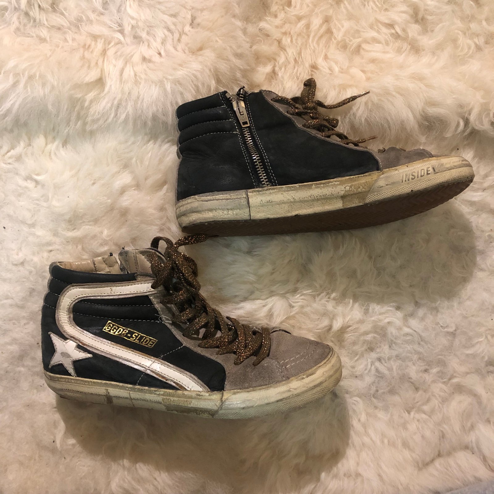 Golden Goose Slide Sneakers