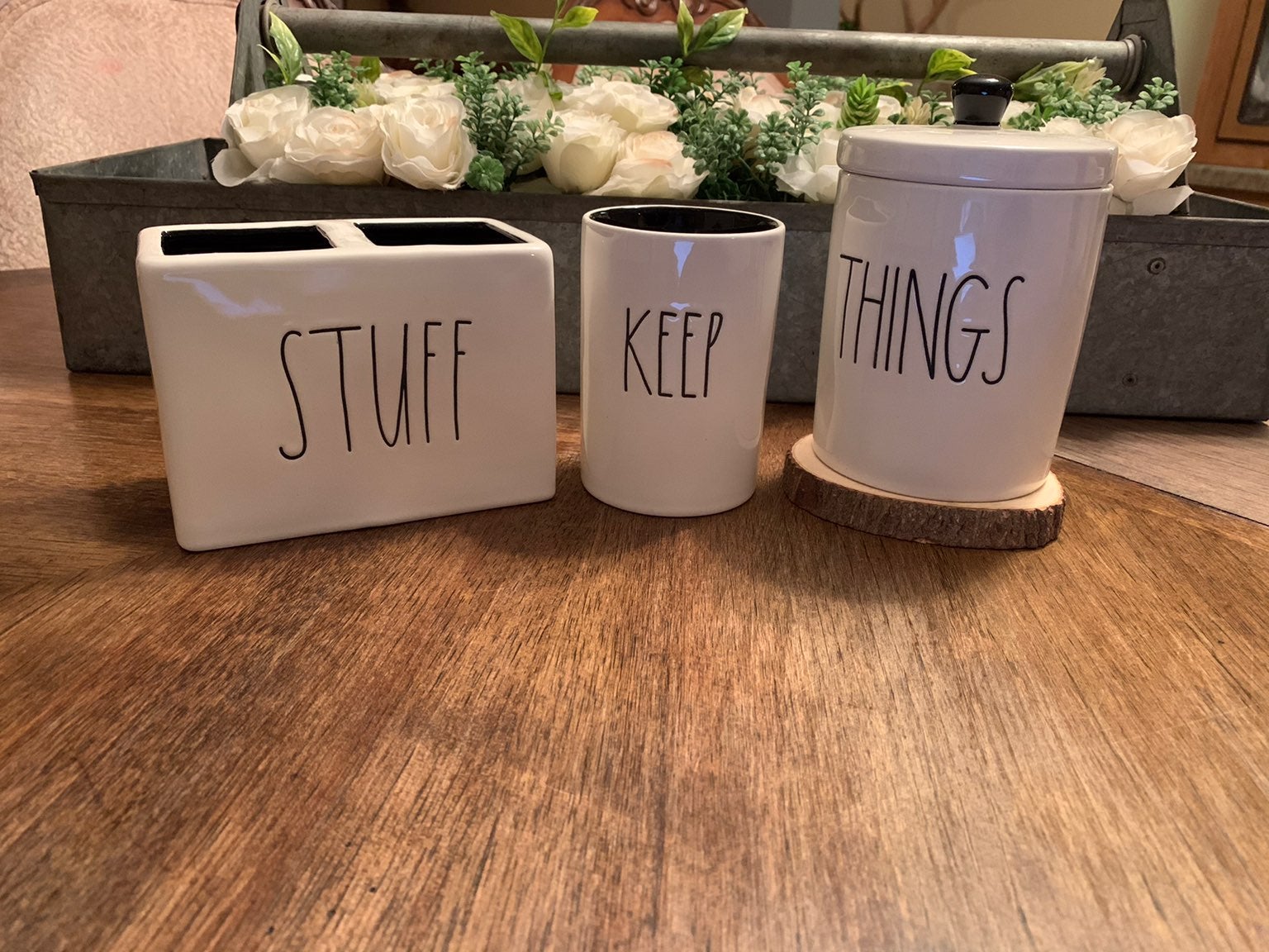 Rae Dunn Bathroom Set - SEE ALL PICTURES