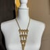 Vintage Florenza Revival Runway Statement Necklace Signed Florenza Articulated