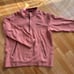 Papas Pink Half-Neck Sweatshirt, Size L