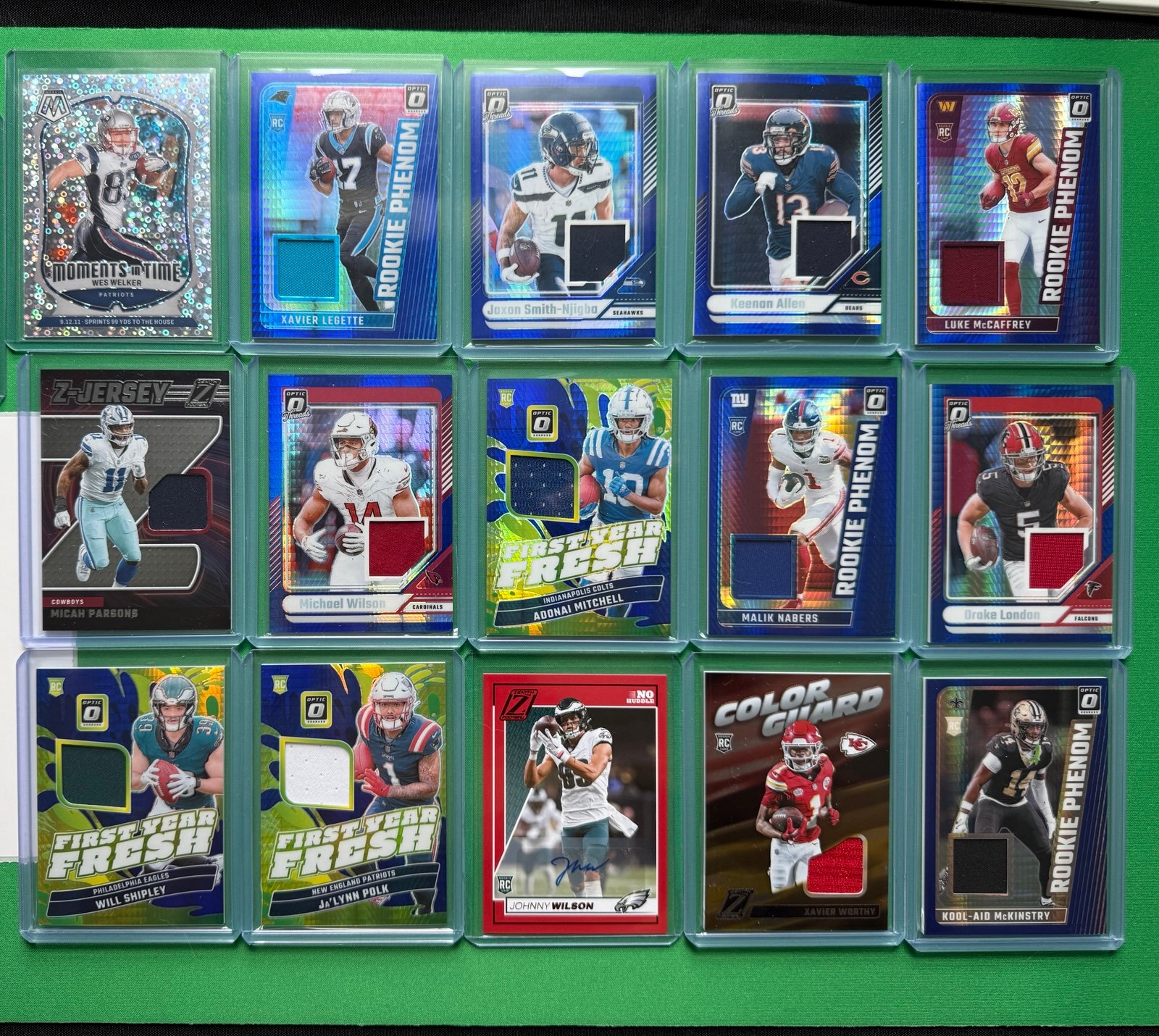 Cheap NFL MEM/AUTO/RC Lot