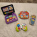 Fisher Price Baby Infant Toys Laugh and Learn Laptop Remote Controller Bundle