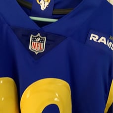 Nike Los Angeles Rams Road Goff #16 Vapor Limited Jersey Mens Sz M