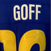 Nike Los Angeles Rams Road Goff #16 Vapor Limited Jersey Mens Sz M