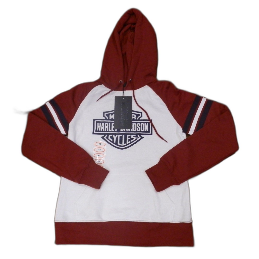 Harley-Davidson Colorblock Hoodie-Knit Women's Size XS NWT