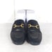Gucci Women's Princetown US5,5 EU36 Black Leather Horsebit Flats Mules Loafers