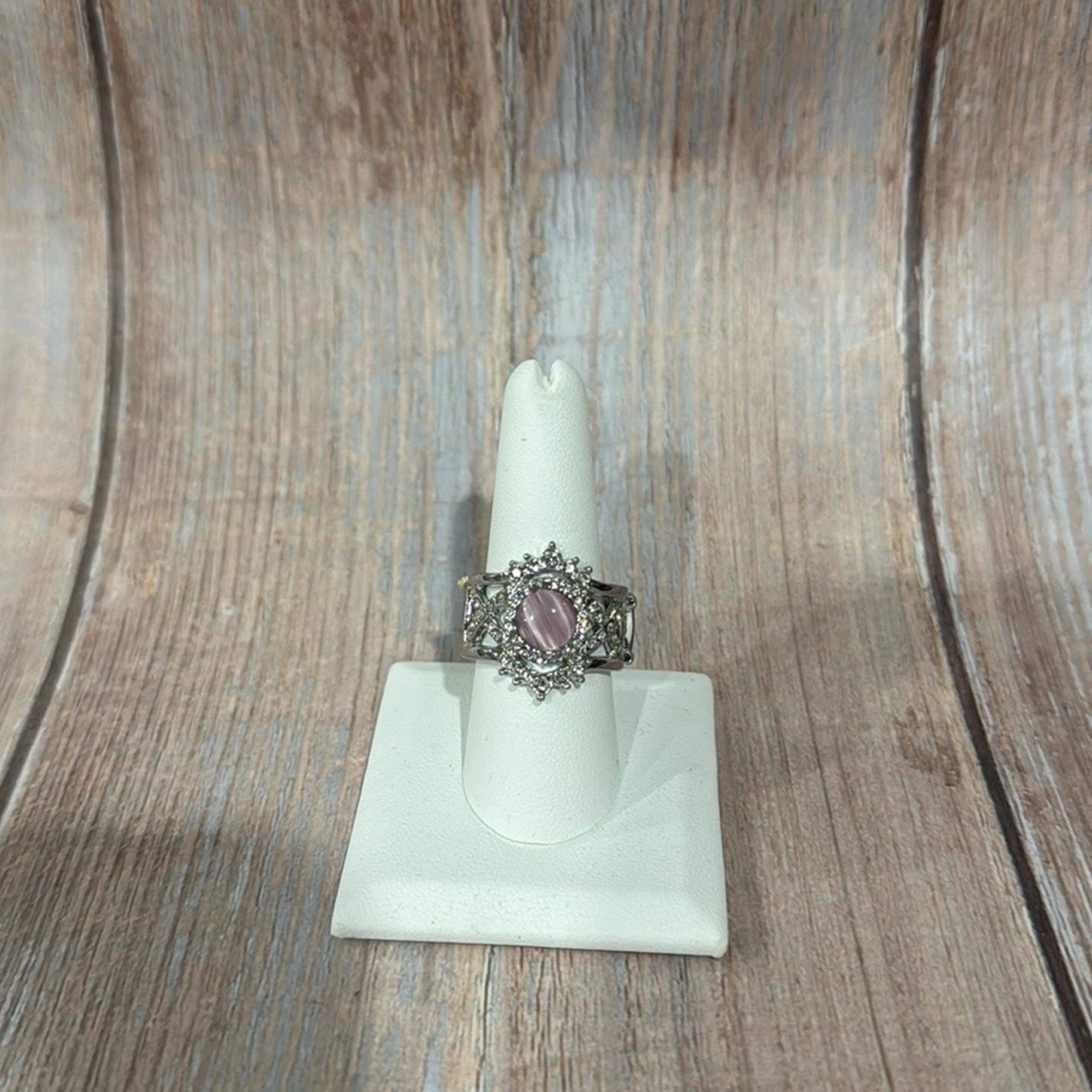 NEW Paparazzi Women’s Pink and Silver Adjustable Ring Item #PHK3784