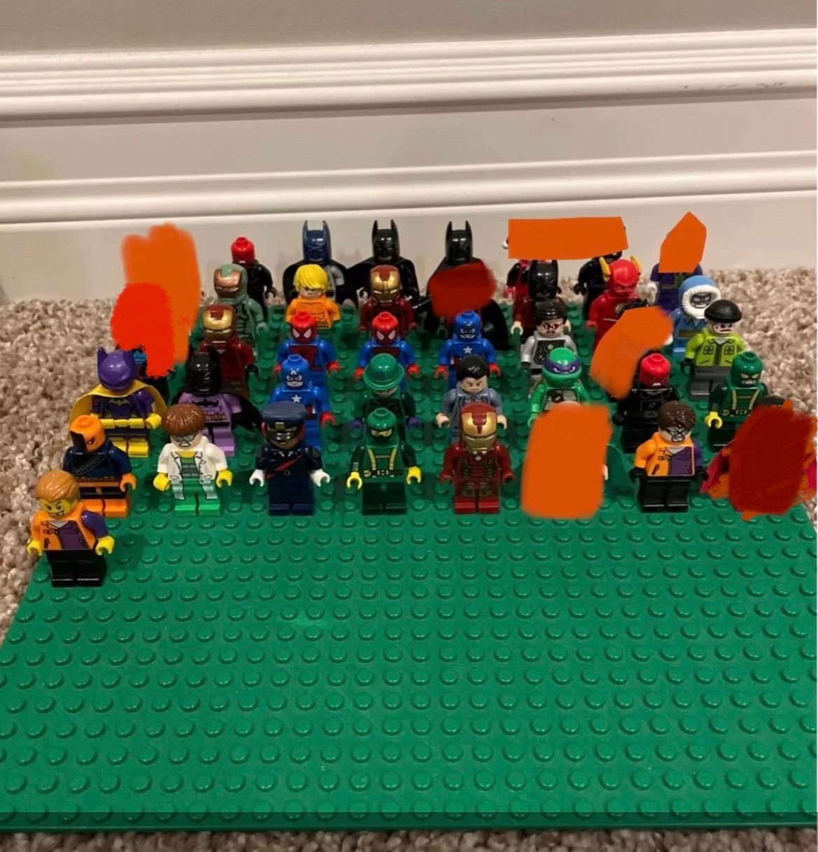 Lego Super Heros and Villain Lot