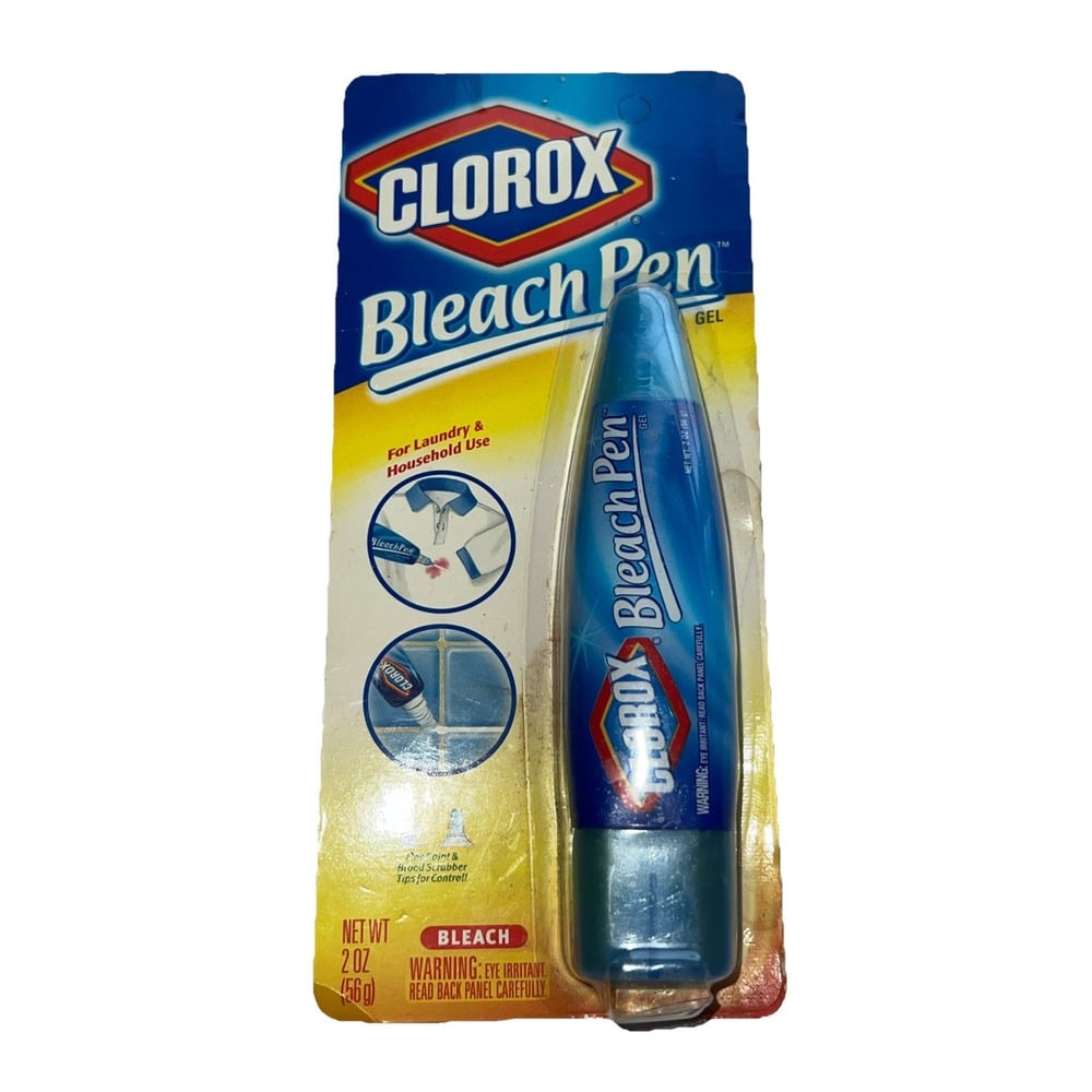 Origional Formula! HTF! Clorox Bleach Pen Gel for Whites 2oz/56g Stain Remover