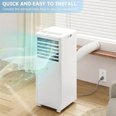 8000 BTU Portable Air Conditioner Unit, 3-in-1 Floor Standing AC Unit with Fan &