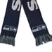 SEATTLE SEA HAWKS Scarf 60x6 Dark Navy Blue Sports Sporty Football Team Fan