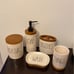 Rae Dunn Bathroom Set