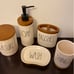Rae Dunn Bathroom Set