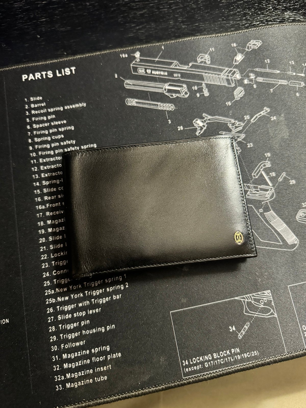 Vintage Cartier Wallet Bi-fold