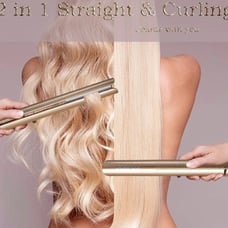 Titanium Hair Iron, Straightener and Cur