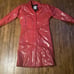 1980’s Vintage J.G Hook Red Raincoat Size Petite Small