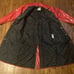 1980’s Vintage J.G Hook Red Raincoat Size Petite Small