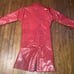 1980’s Vintage J.G Hook Red Raincoat Size Petite Small