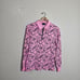 Lazy Oaf Pink/Black Smiley Face Print Shirt
