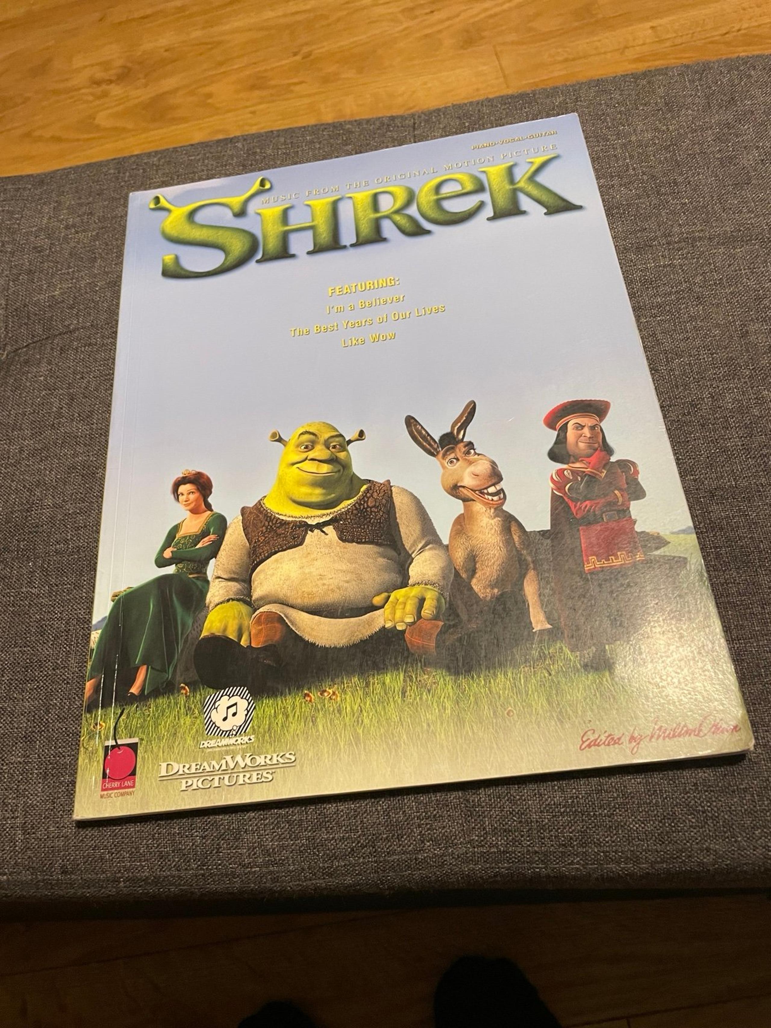 Shrek Soundtrack Piano/Vocal/Guitar Sheet Music Book