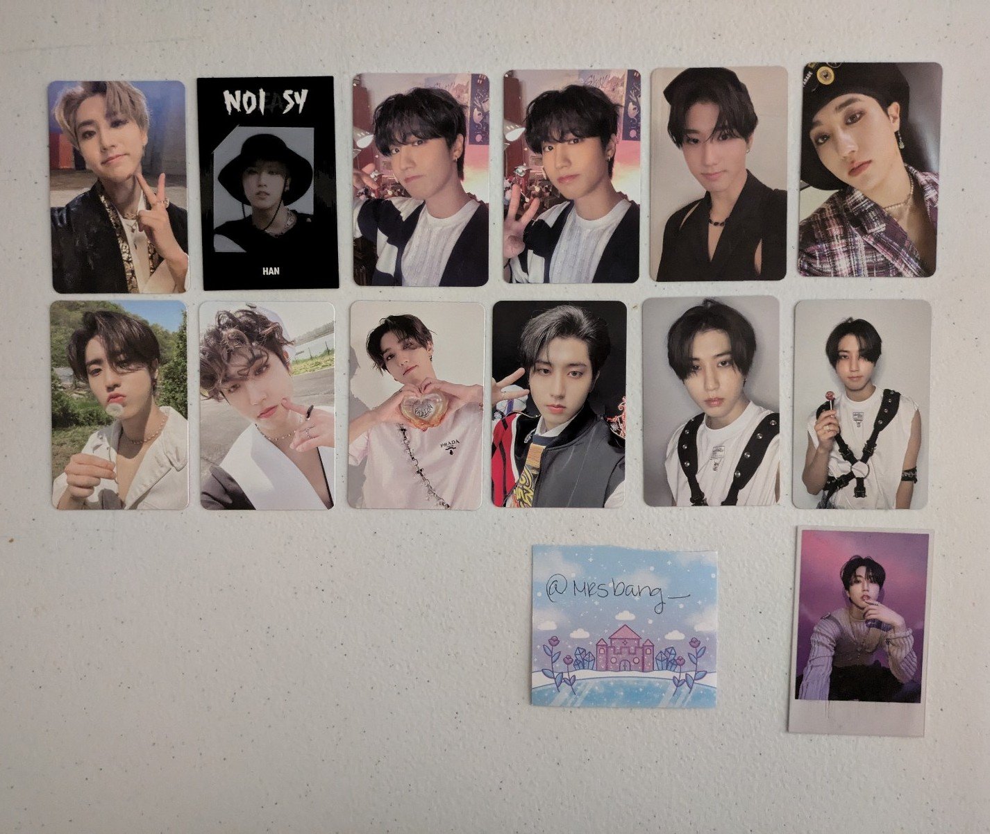 Han Jisung photo card bundle