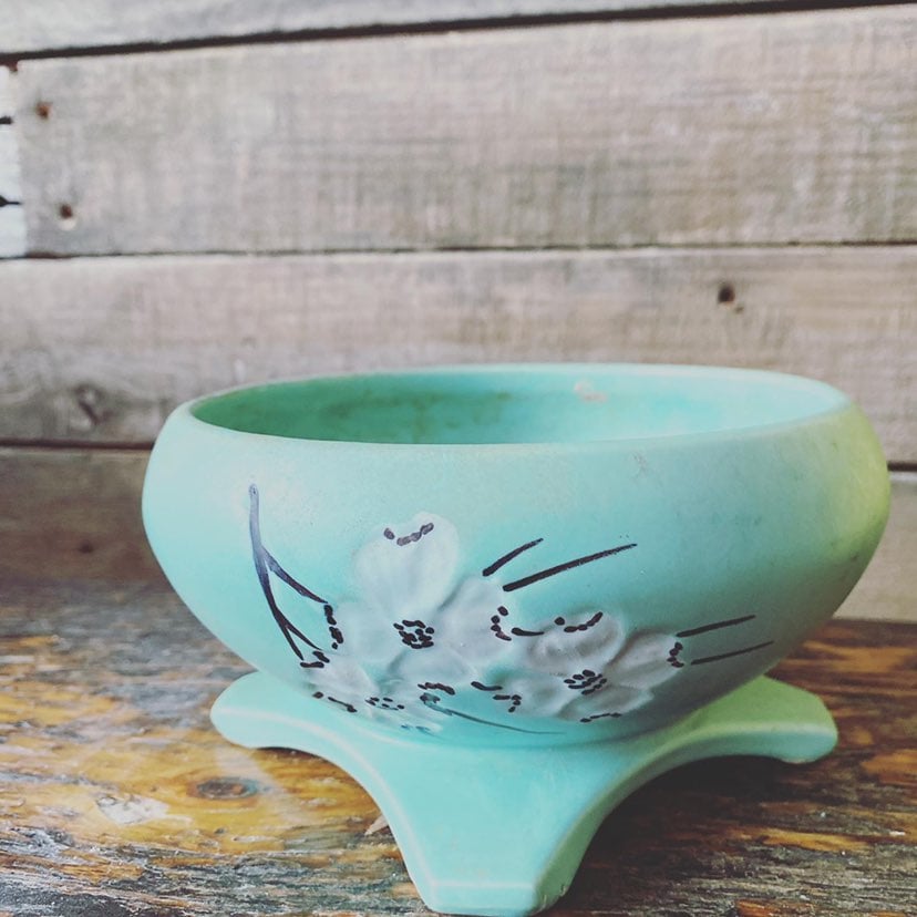 Vintage McCoy ceramic planter