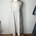 Dissh Tan Amy Natural Linen Cross Back Midi Dress