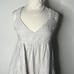 Dissh Tan Amy Natural Linen Cross Back Midi Dress