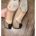 Salvatore Ferragamo Vintage nude kitten heels