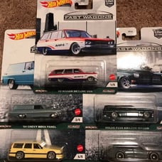2021 Hot Wheels Car Culture Fast Wagons Premium complete set