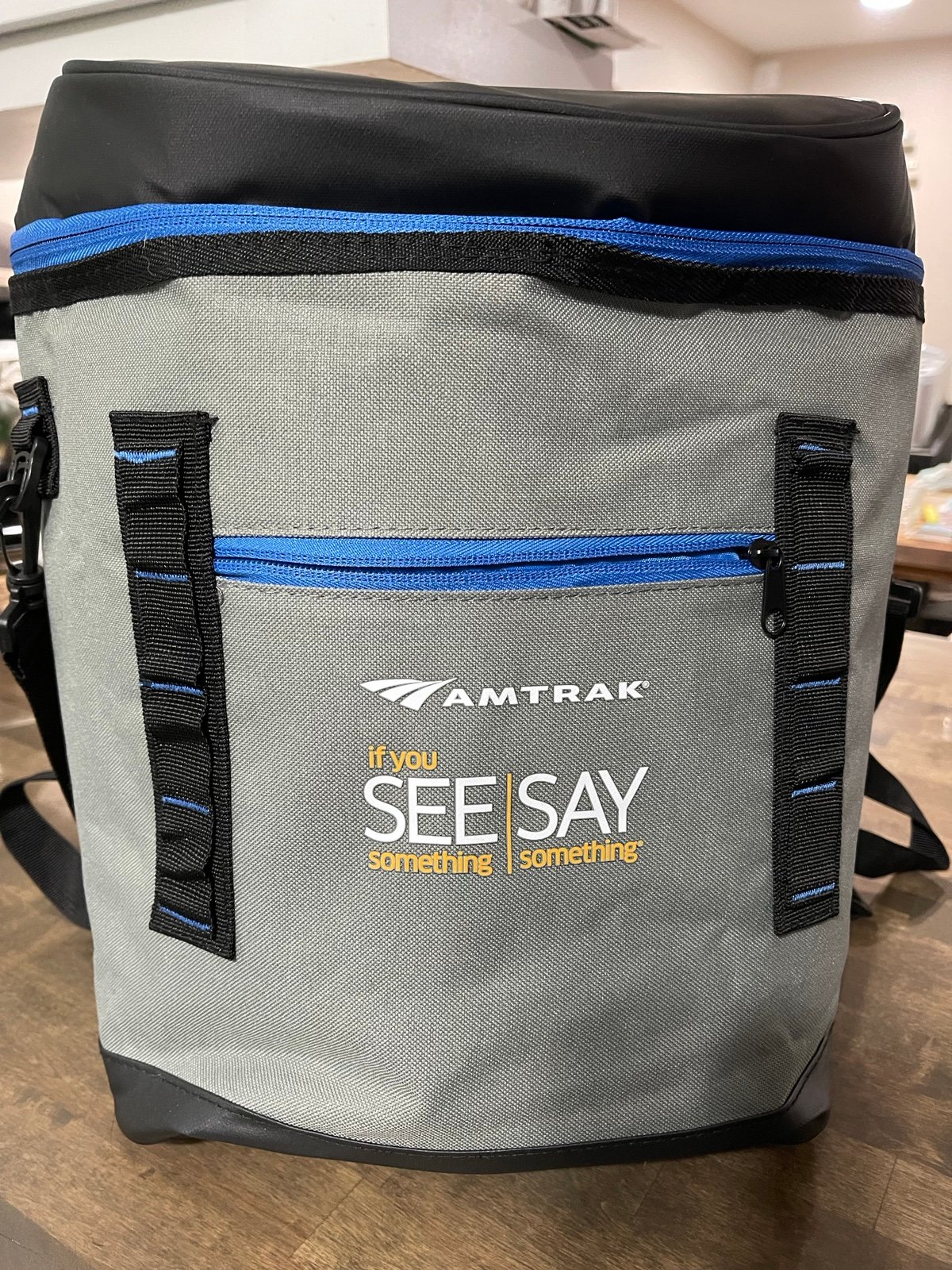 Brand New Authentic Amtrak Cooler Backpack by Leed’s