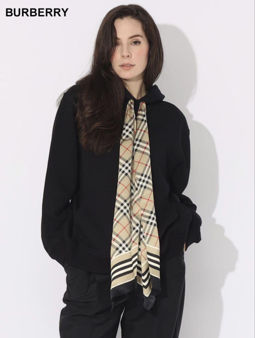 burberry oversized scarf