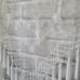 Beaded Embroidered Tasseled Lace Shawl Intricate Warm White Wedding Guest Floral